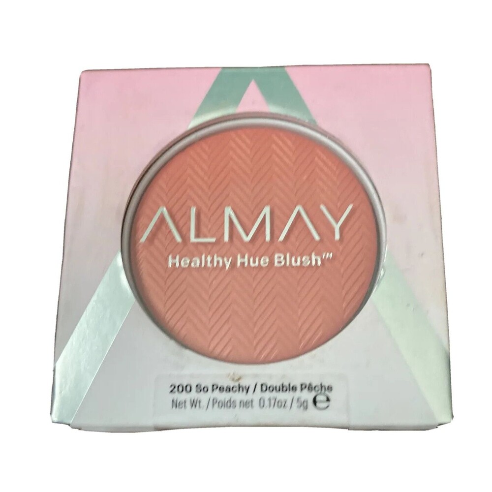 Almay Healthy Hue Blush Compact So Peachy (200) 0.17 Oz SEALED